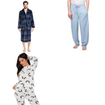 Parcel Box – 78 Pcs – New Sleepwear & Robes – New and New Damaged Box – Walmart